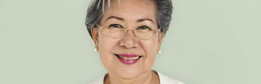 my mother can see well now